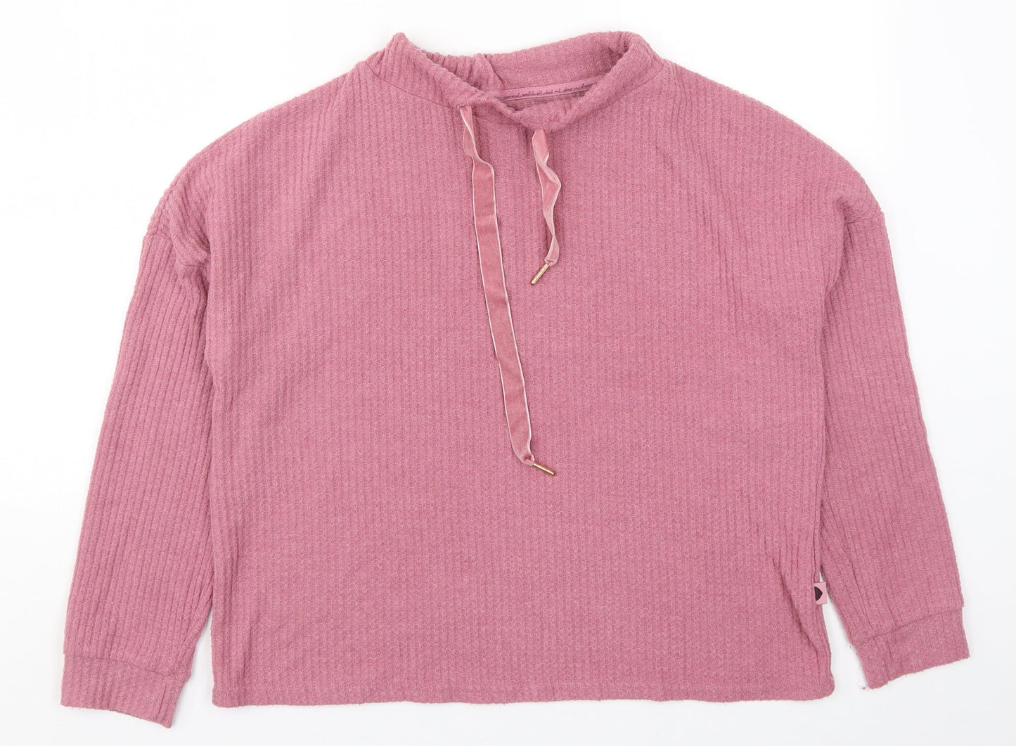 Primark Womens Pink Solid  Top Pyjama Top Size 10