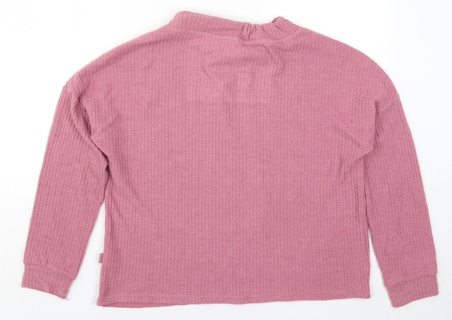 Primark Womens Pink Solid  Top Pyjama Top Size 10