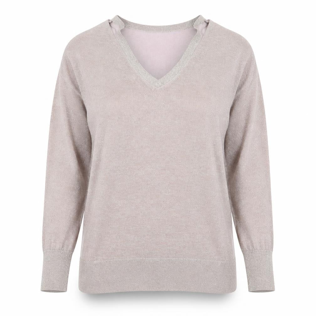 Topshop Womens Pink  Knit Pullover Jumper Size 6