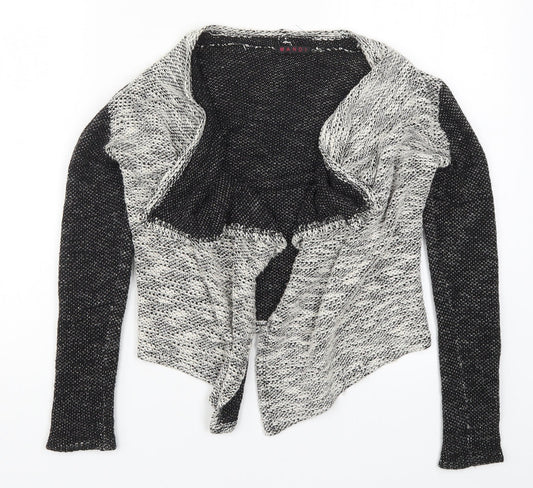 Mandi Womens Grey  Knit Cardigan Jumper Size 8