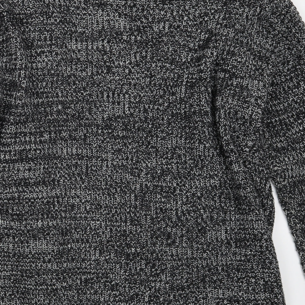 Select Womens Black   Wrap Jumper Size 16