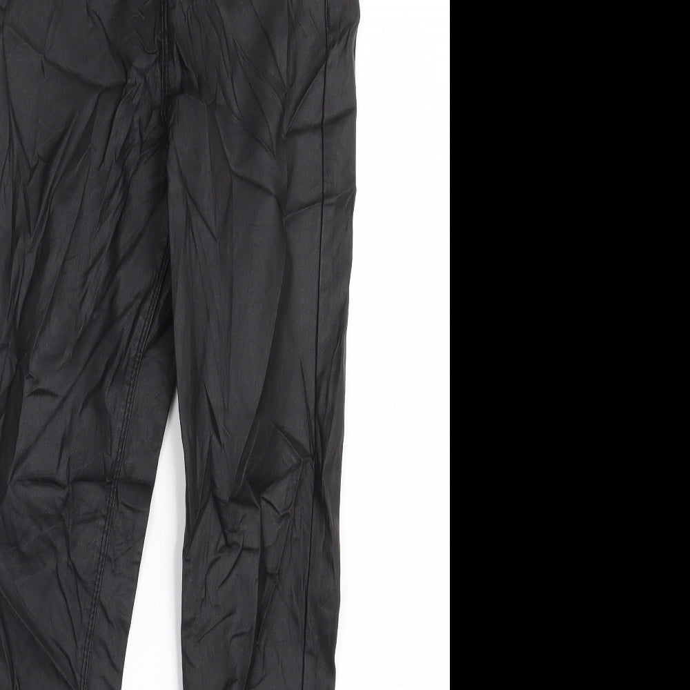 DENIM CO. Womens Black   Jegging Leggings Size 8 L28 in