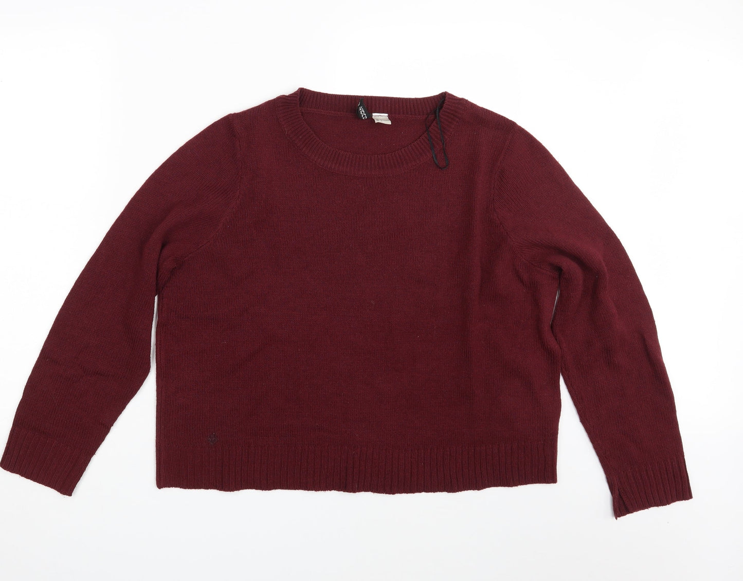 H&M Womens Purple   Pullover Jumper Size L