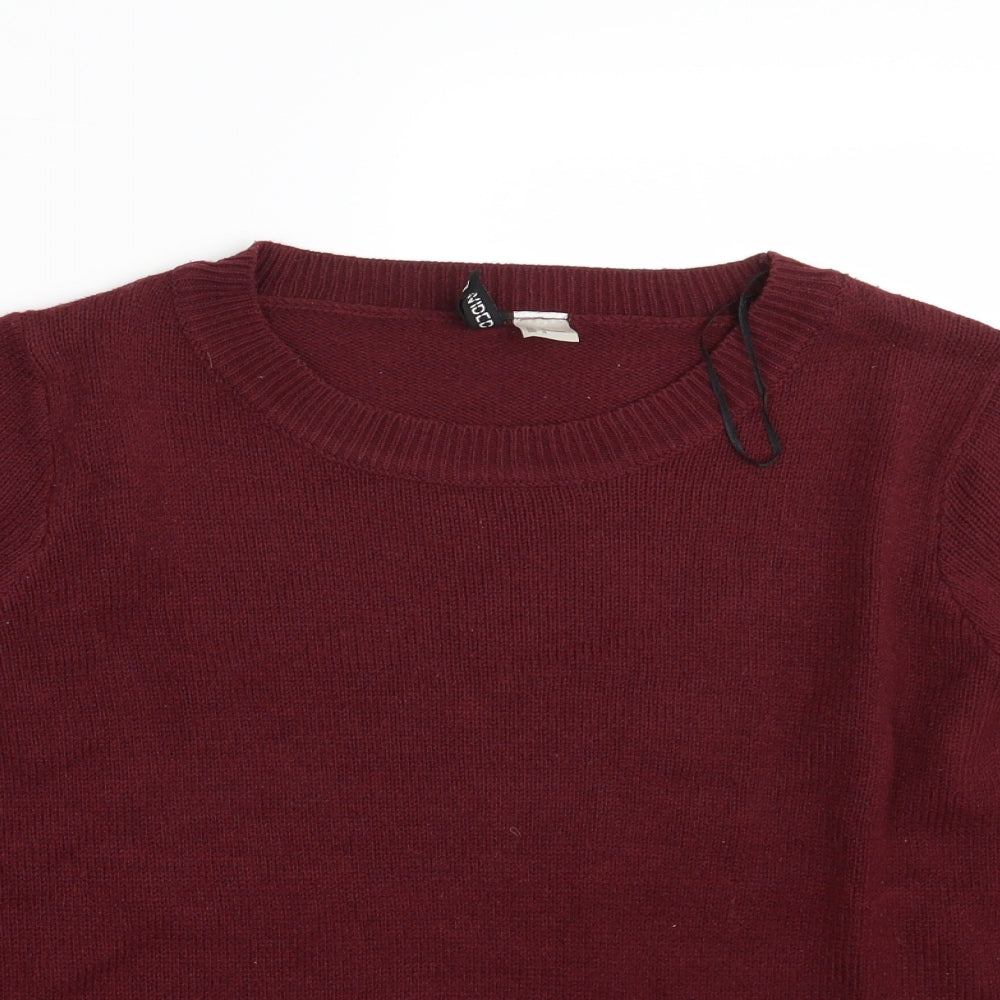 H&M Womens Purple   Pullover Jumper Size L