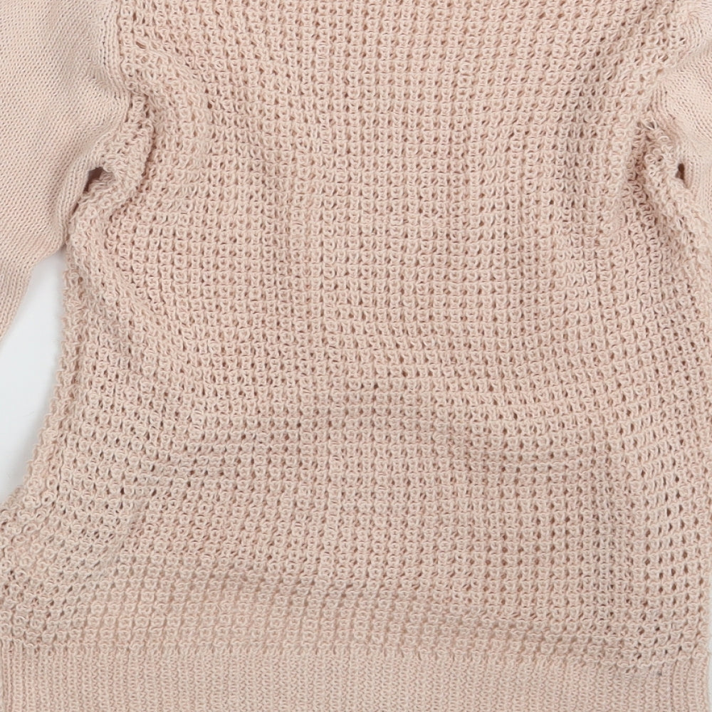 Cubus Womens Pink  Knit Pullover Jumper Size S