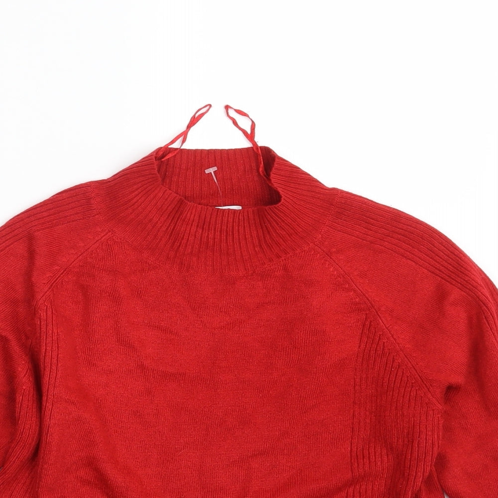 Filati Womens Red   Pullover Jumper Size M