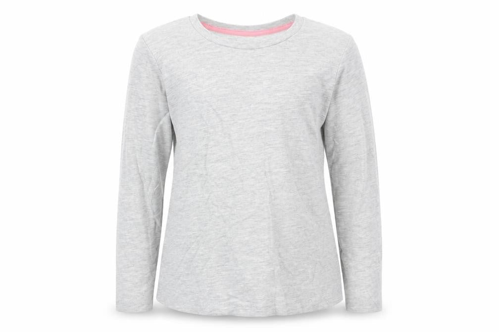 Nutmeg Girls Grey   Basic T-Shirt Size 6-7 Years