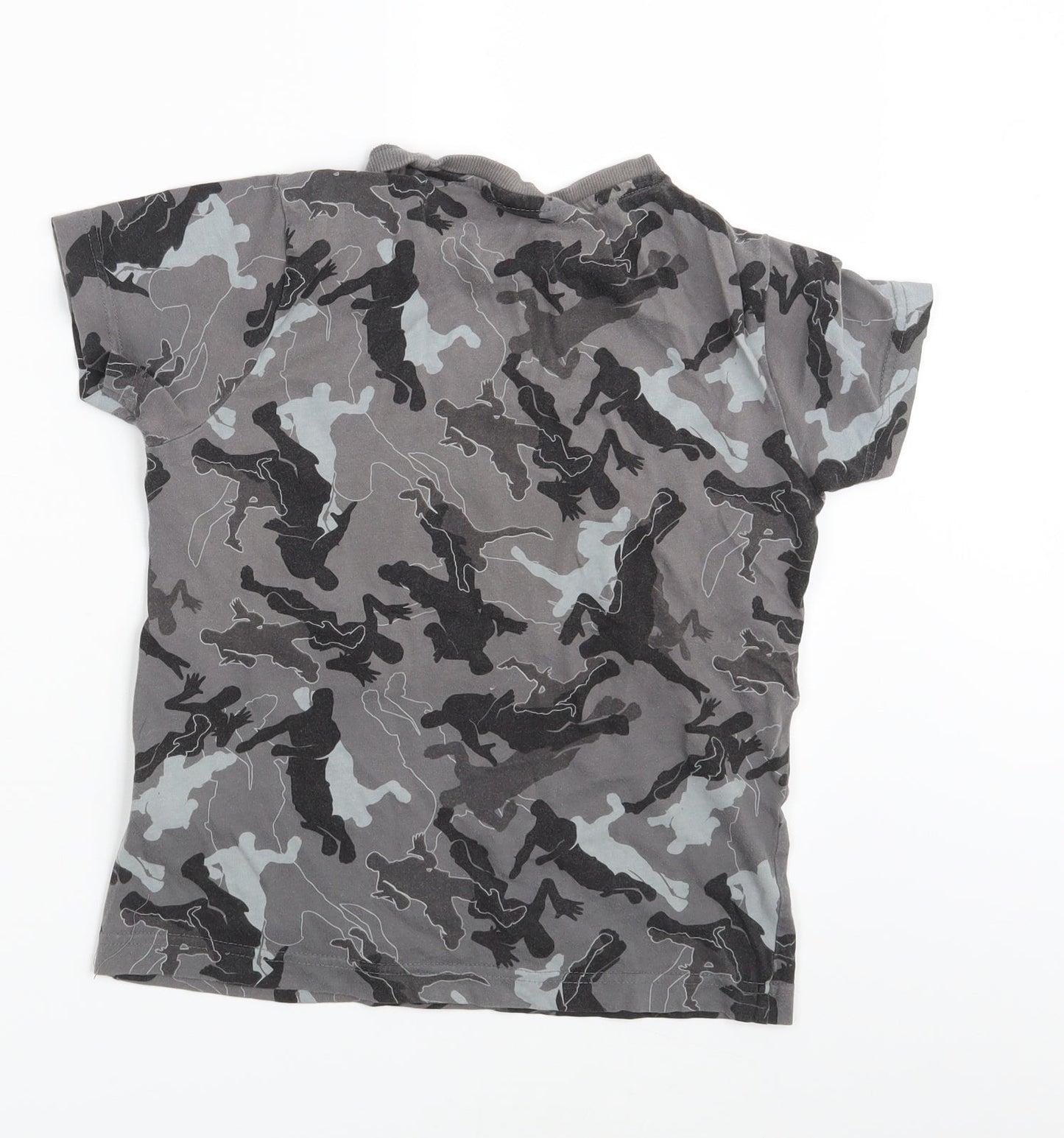 Fortnite Boys Grey   Basic T-Shirt Size S
