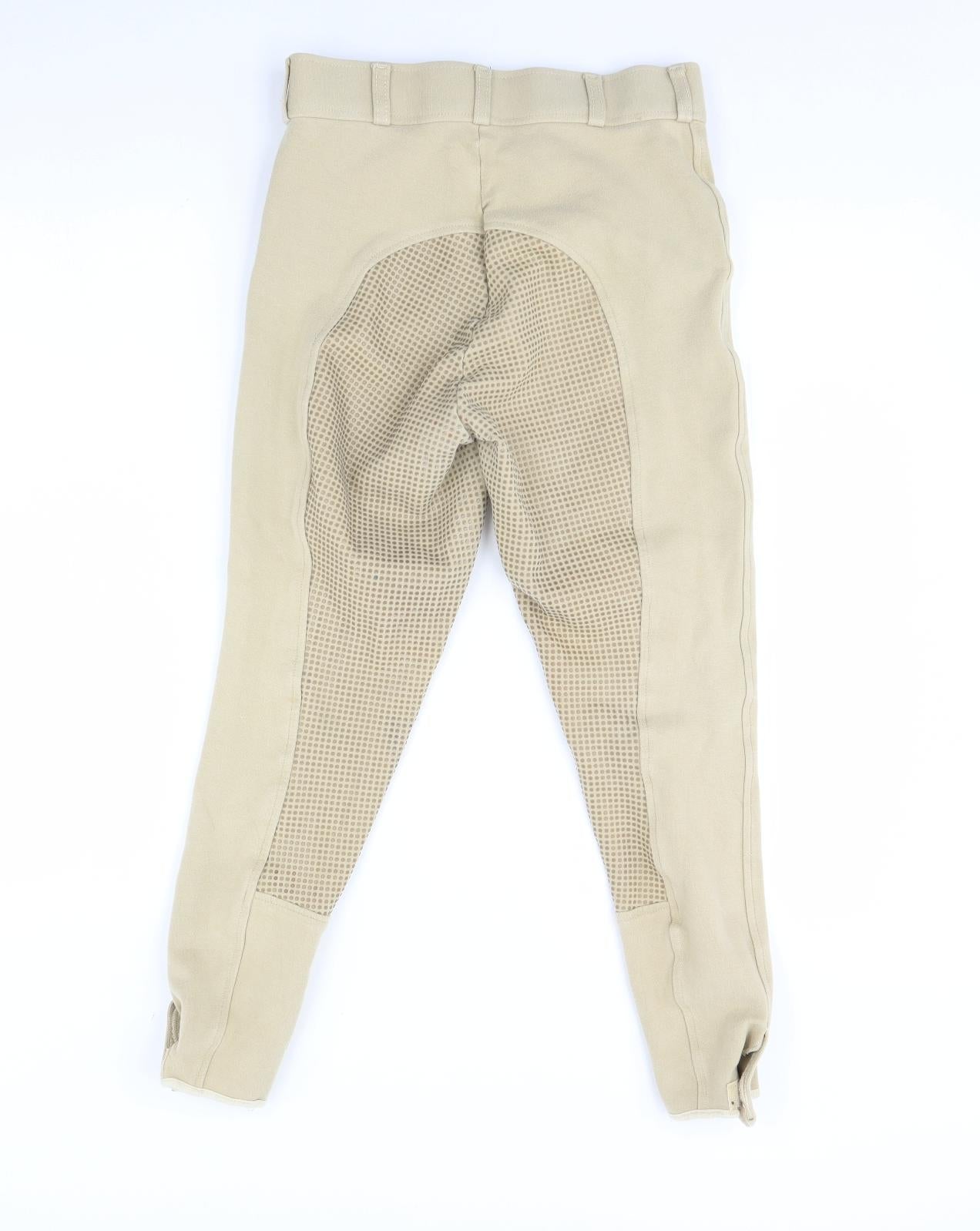 Preworn Womens Ivory   Trousers  Size 28 L28 in