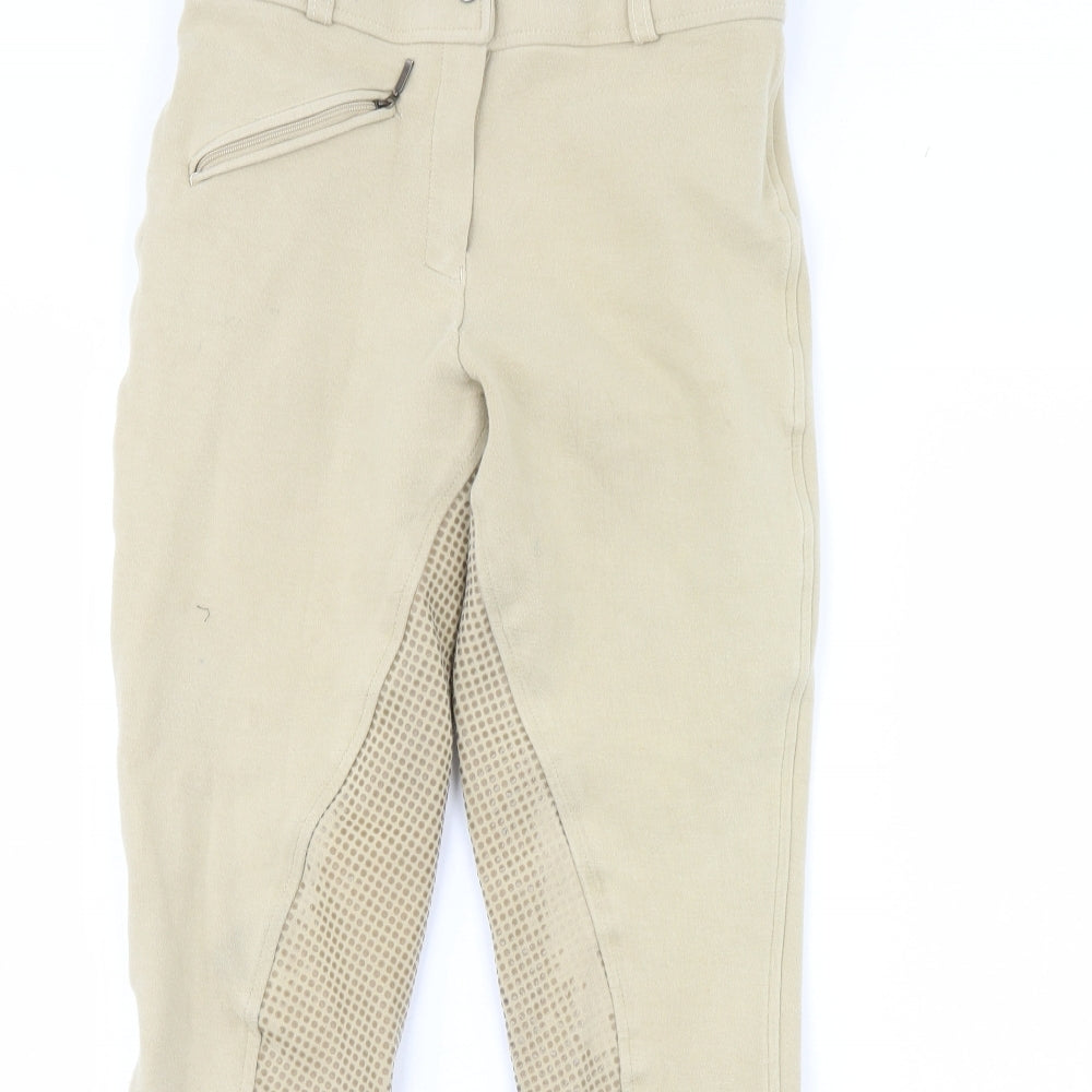 Preworn Womens Ivory   Trousers  Size 28 L28 in