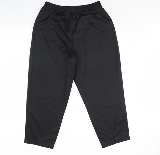 Preworn Womens Black   Trousers  Size 16 L28 in