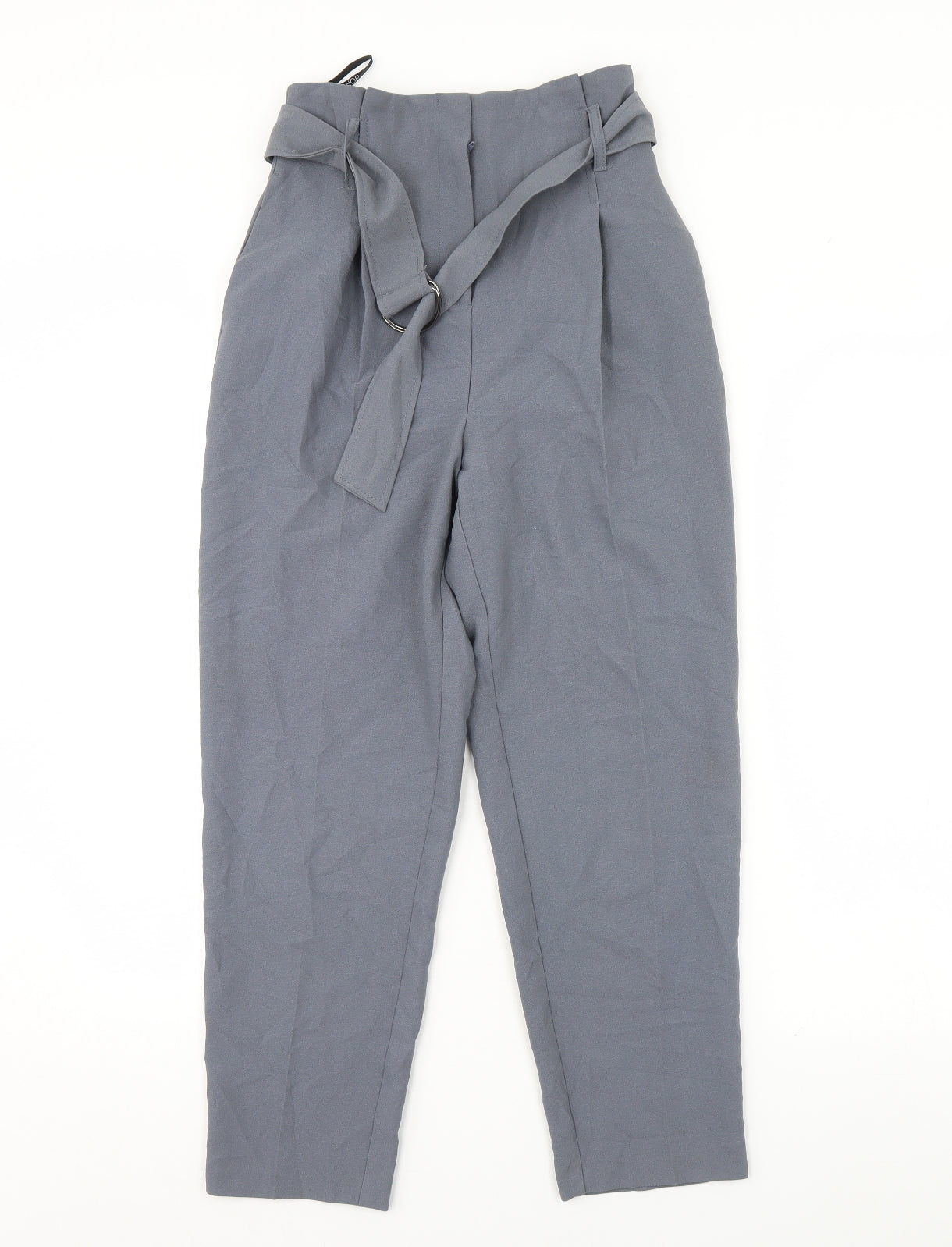 Topshop Womens Grey   Trousers  Size 4 L28 in