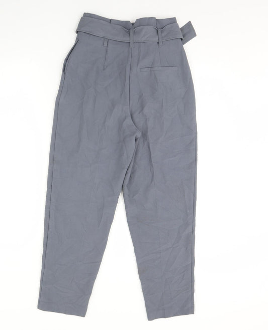 Topshop Womens Grey   Trousers  Size 4 L28 in