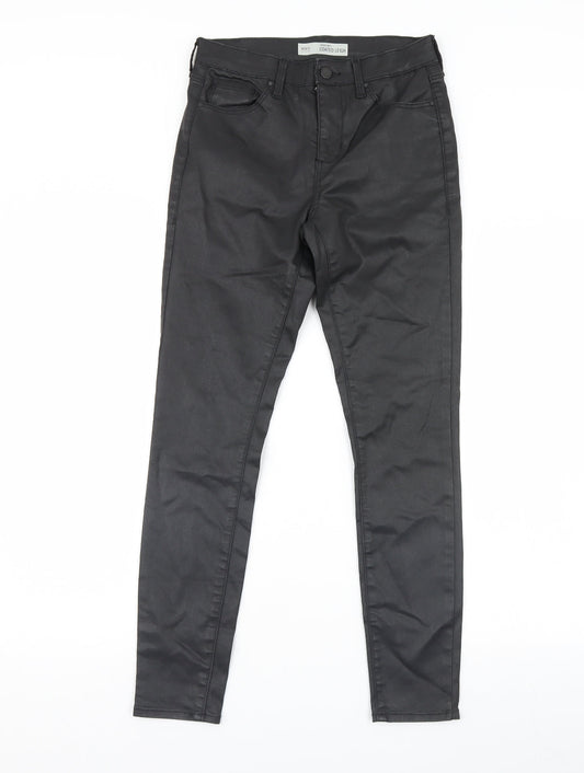 Topshop Womens Black   Capri Jeans Size 28 L30 in