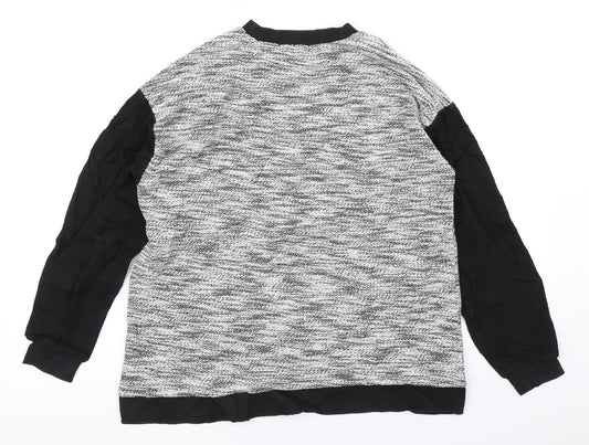 BDG Mens Grey   Pullover Sweatshirt Size XS