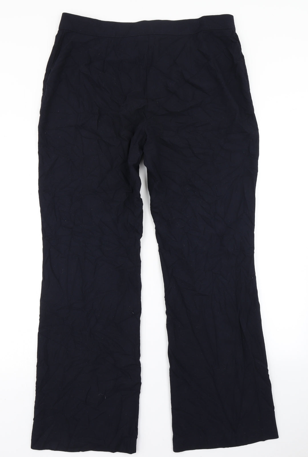Marks & Spencer Womens Blue   Dress Pants Trousers Size 16 L28 in