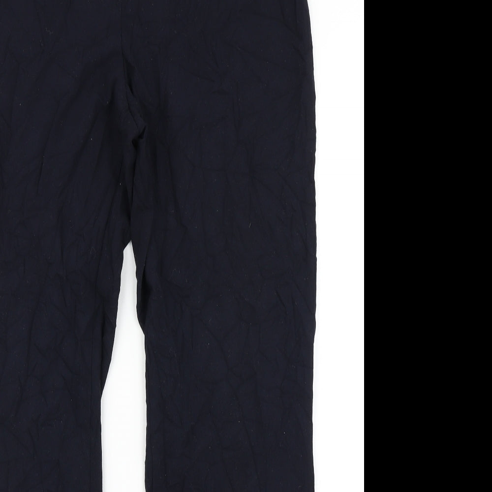 Marks & Spencer Womens Blue   Dress Pants Trousers Size 16 L28 in