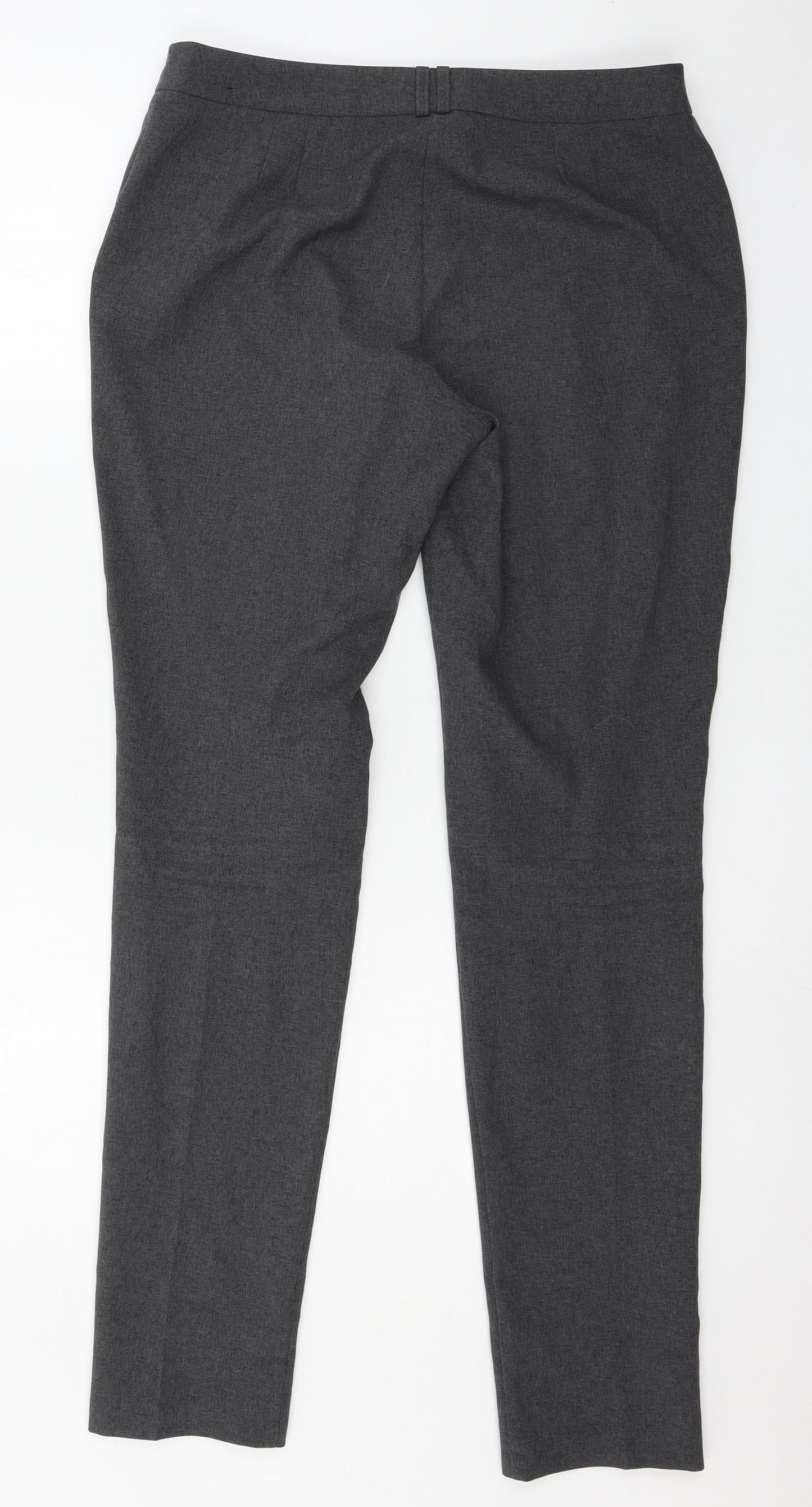 Atmosphere Womens Grey   Trousers  Size 10 L31 in