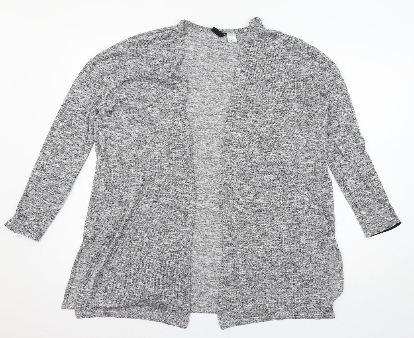 Divided Womens Grey  Knit Cardigan Jumper Size M