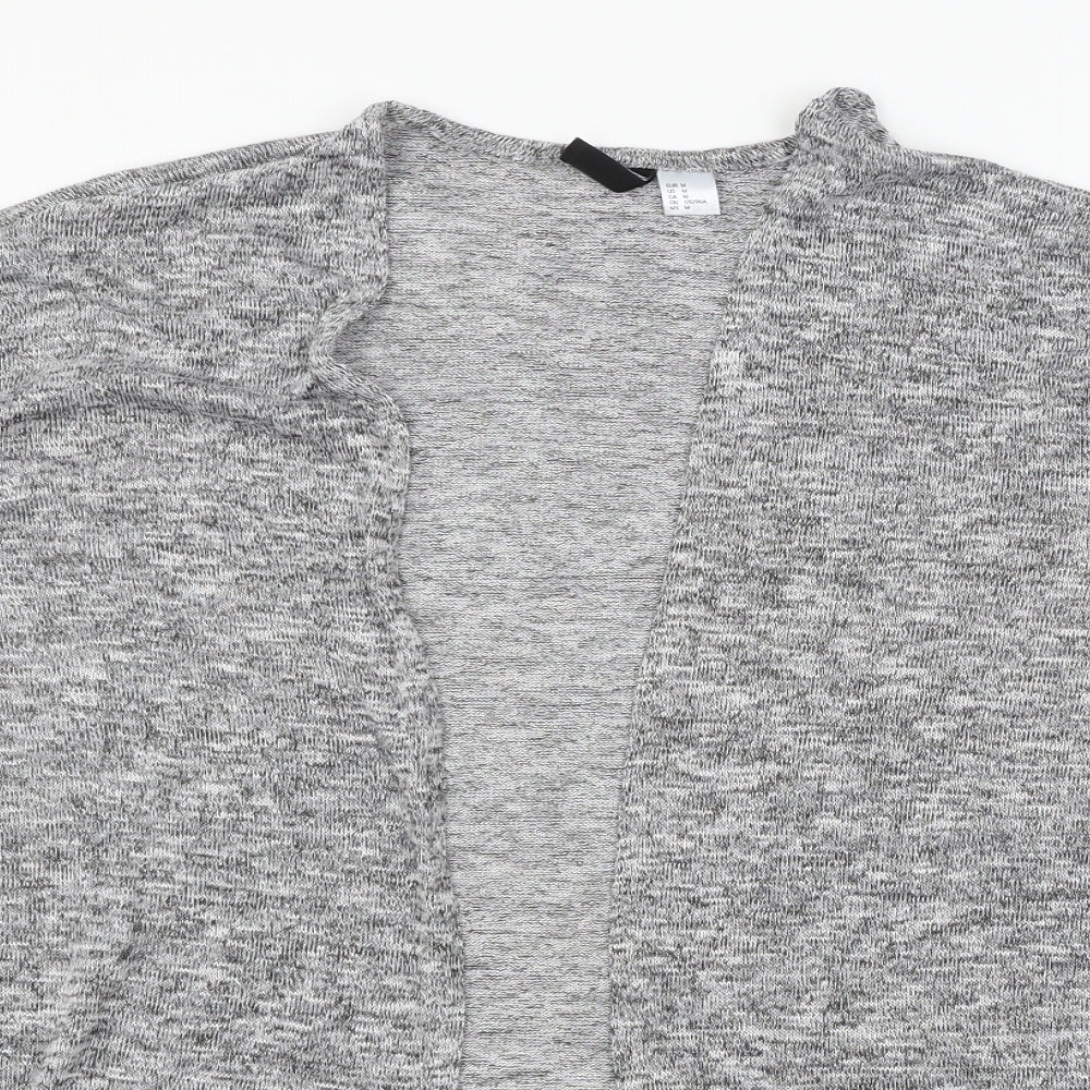 Divided Womens Grey  Knit Cardigan Jumper Size M