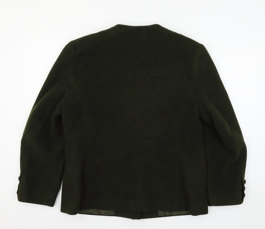 Edinburgh Collection Womens Green   Jacket  Size 14