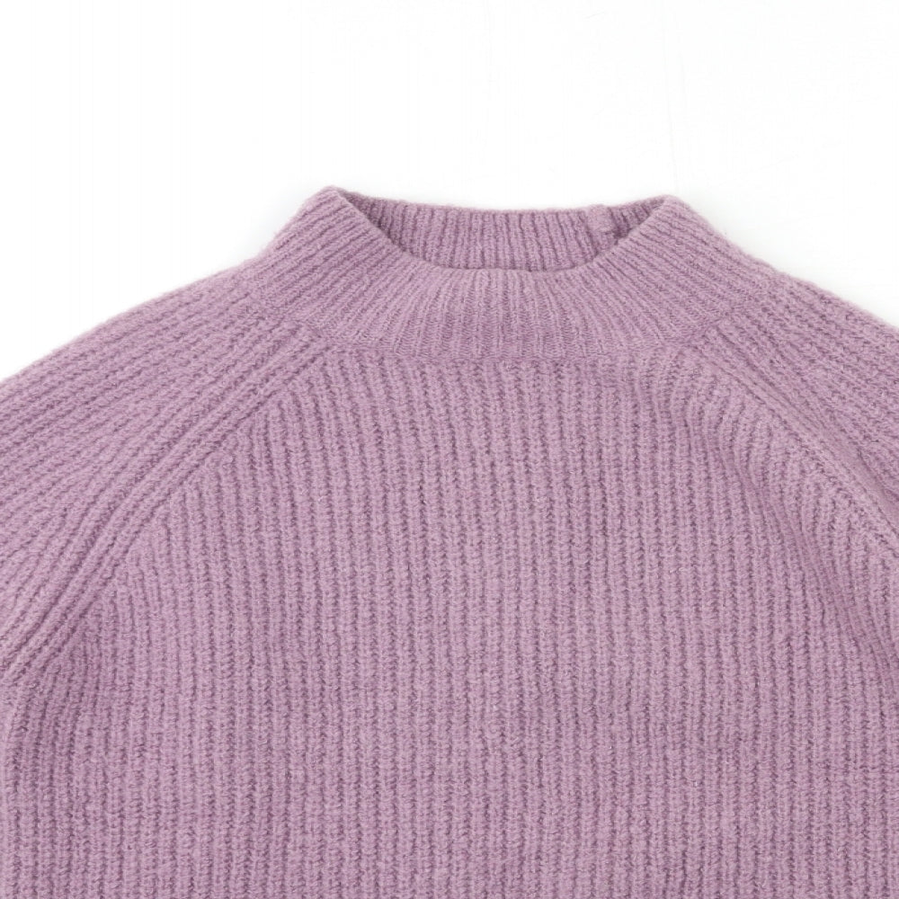 Primark Womens Purple  Knit Pullover Jumper Size 4