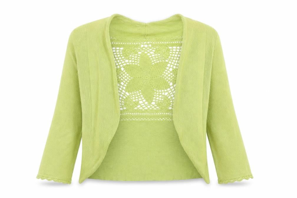 Principles Womens Green  Knit Cardigan Jumper Size L