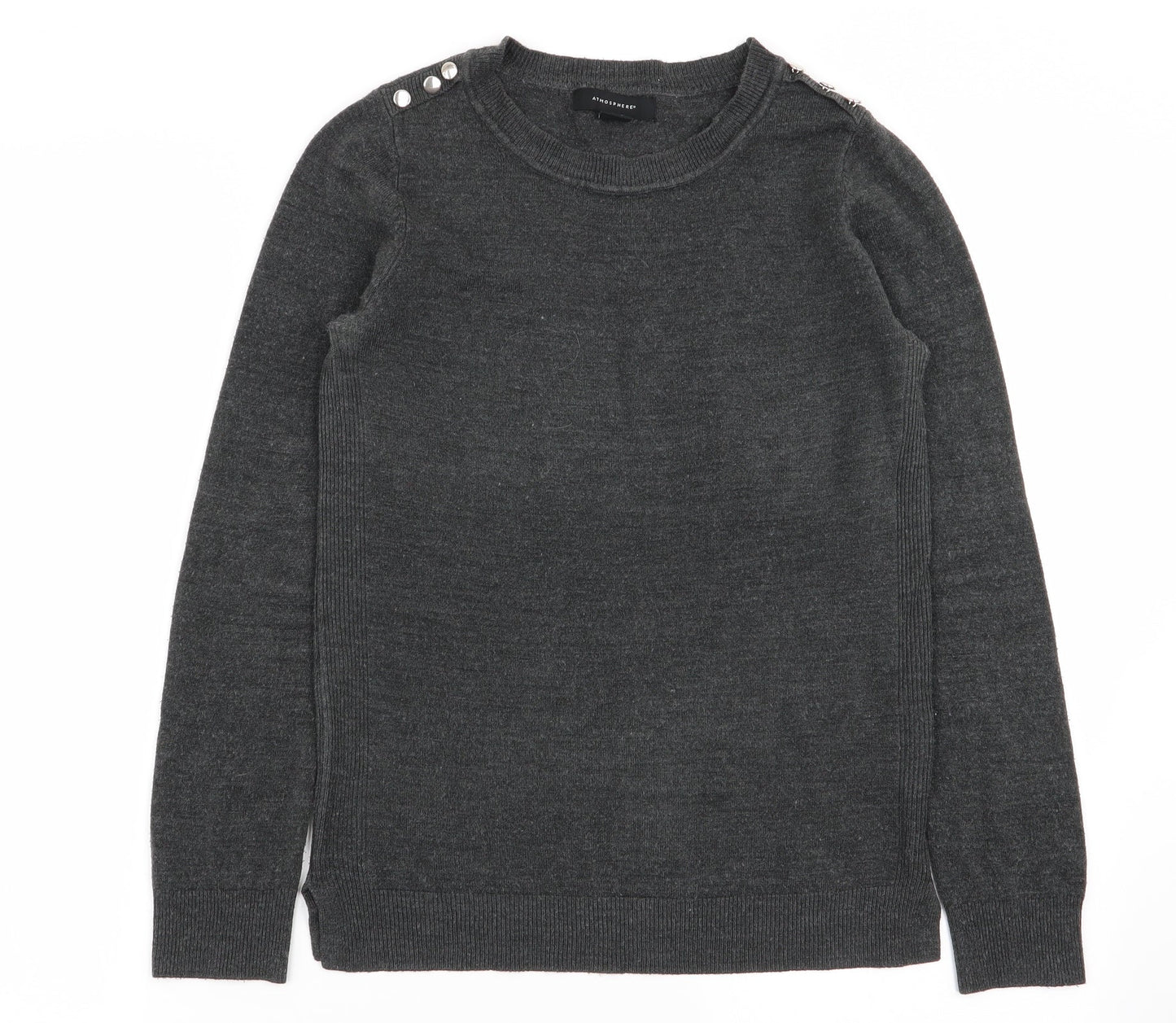 Primark Womens Grey   Pullover Jumper Size 6