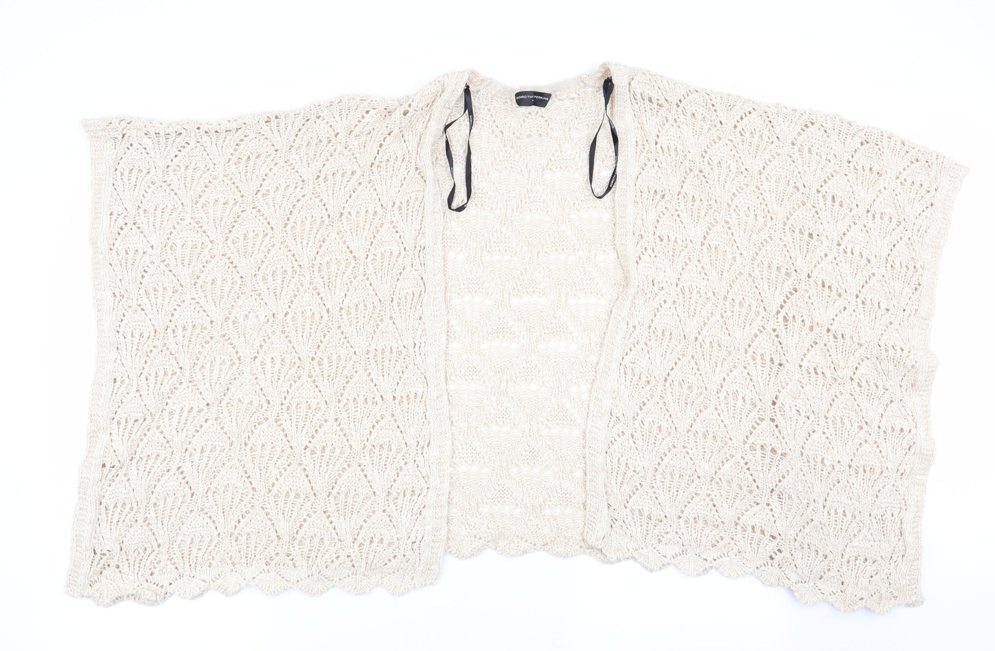 Dorothy Perkins Womens Beige   Cardigan Jumper Size M