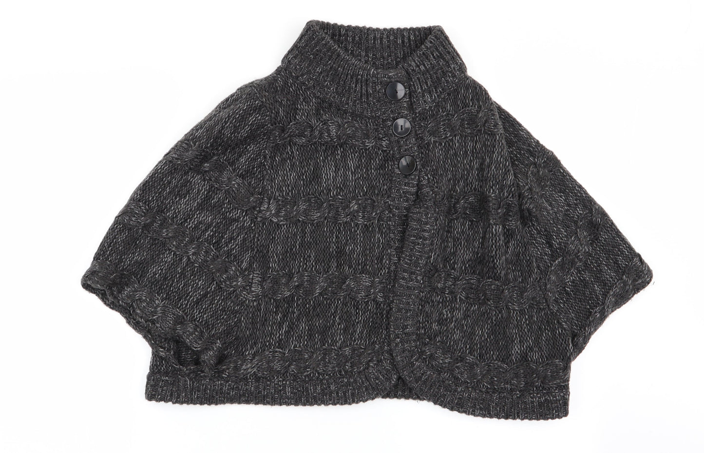 South Womens Grey   Cardigan Jumper Size 16