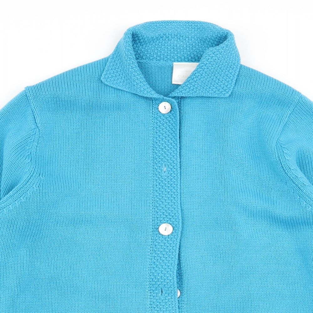 Classics Womens Blue   Cardigan Jumper Size 16
