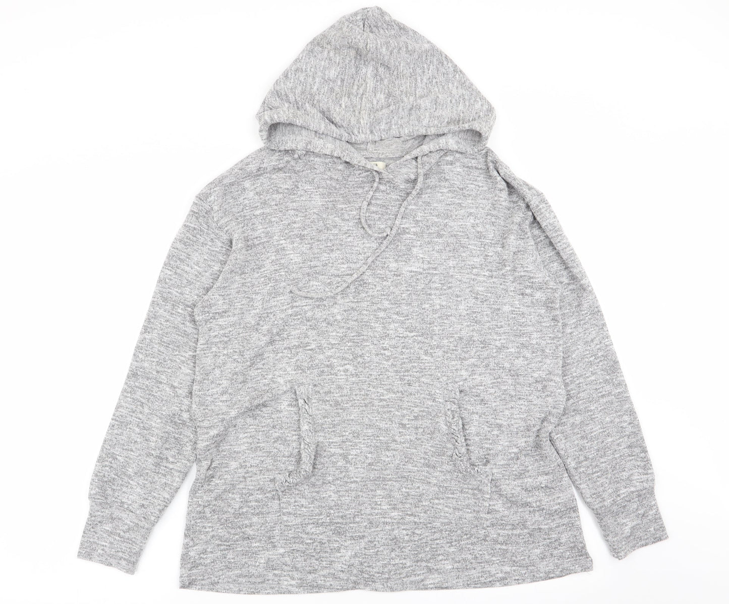 Papaya Womens Grey   Pullover Jumper Size M