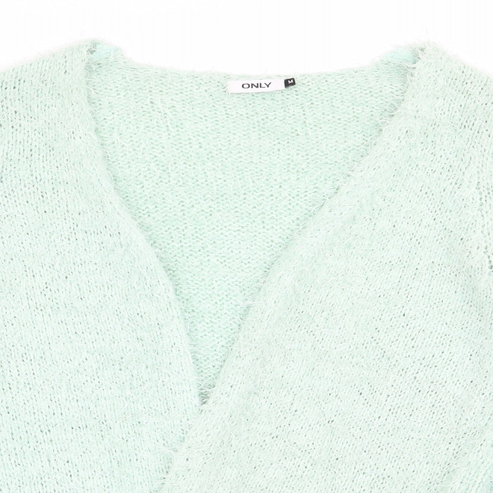 Only Womens Green   Pullover Jumper Size M
