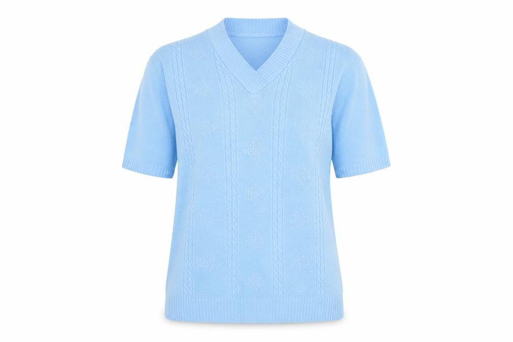 pure&natural Womens Blue   Pullover Jumper Size S