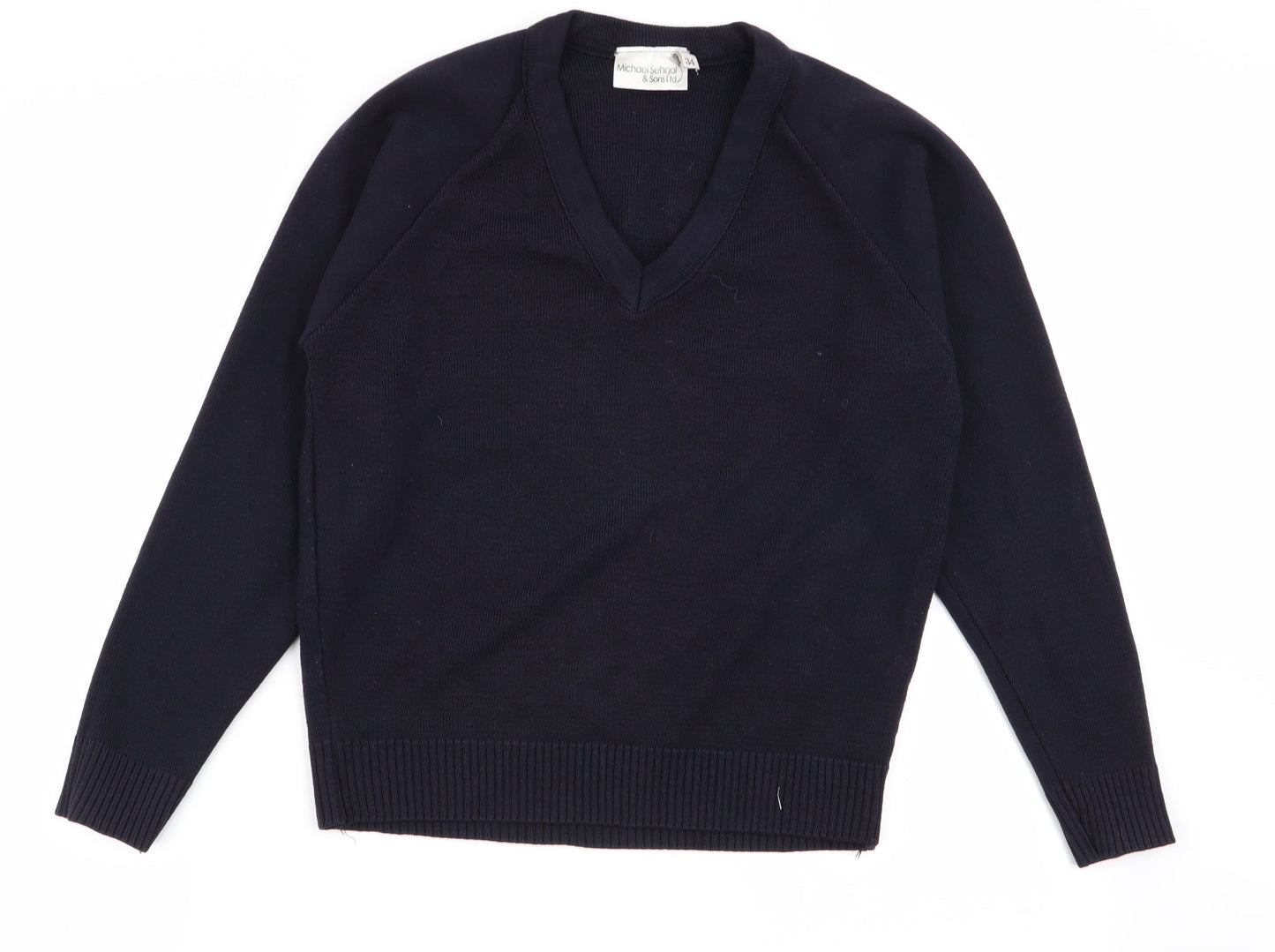 Michael Sehgal & Sons Ltd. Mens Blue   Pullover Jumper Size S
