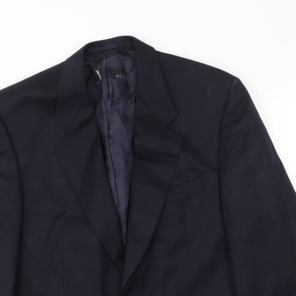 Preworn Mens Blue   Jacket Blazer Size 40