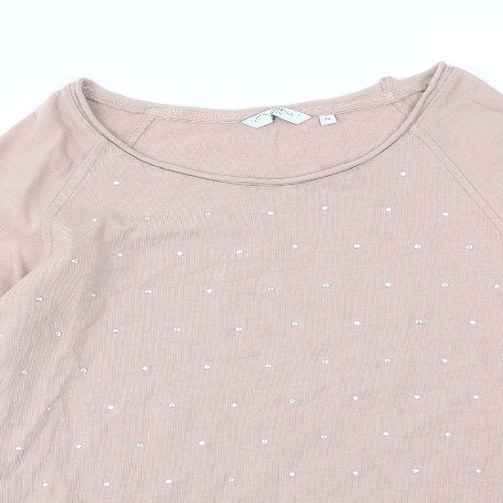 NEW LOOK  Womens Pink   Pullover Jumper Size 12