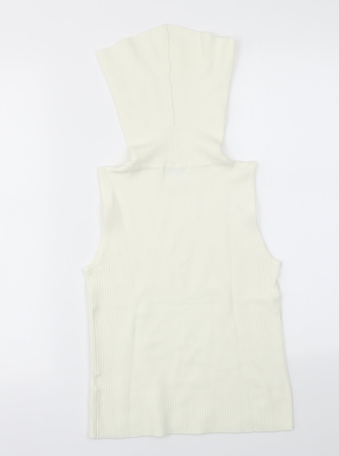 Secret Womens Ivory   Basic T-Shirt Size 14