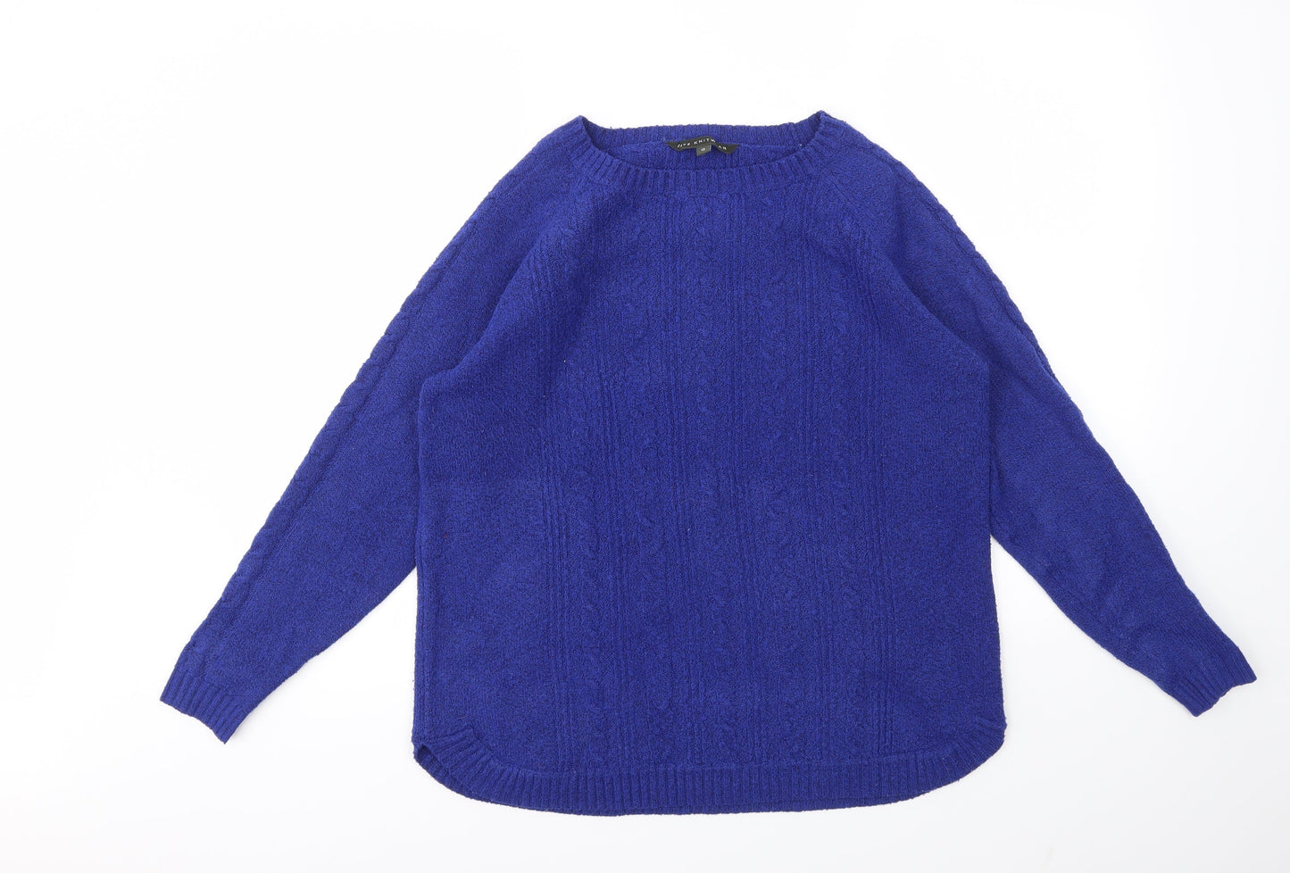Bonmarché Womens Blue   Pullover Jumper Size 12