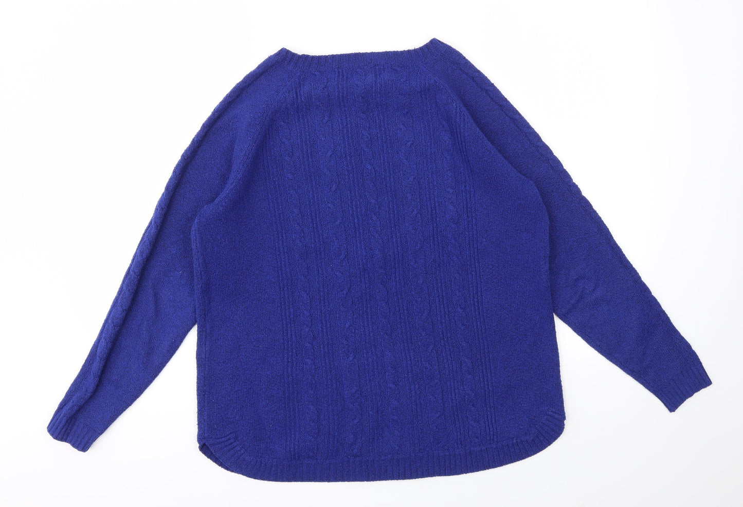 Bonmarché Womens Blue   Pullover Jumper Size 12