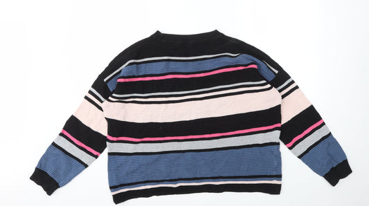 H&M Womens Multicoloured Polka Dot  Pullover Jumper Size M