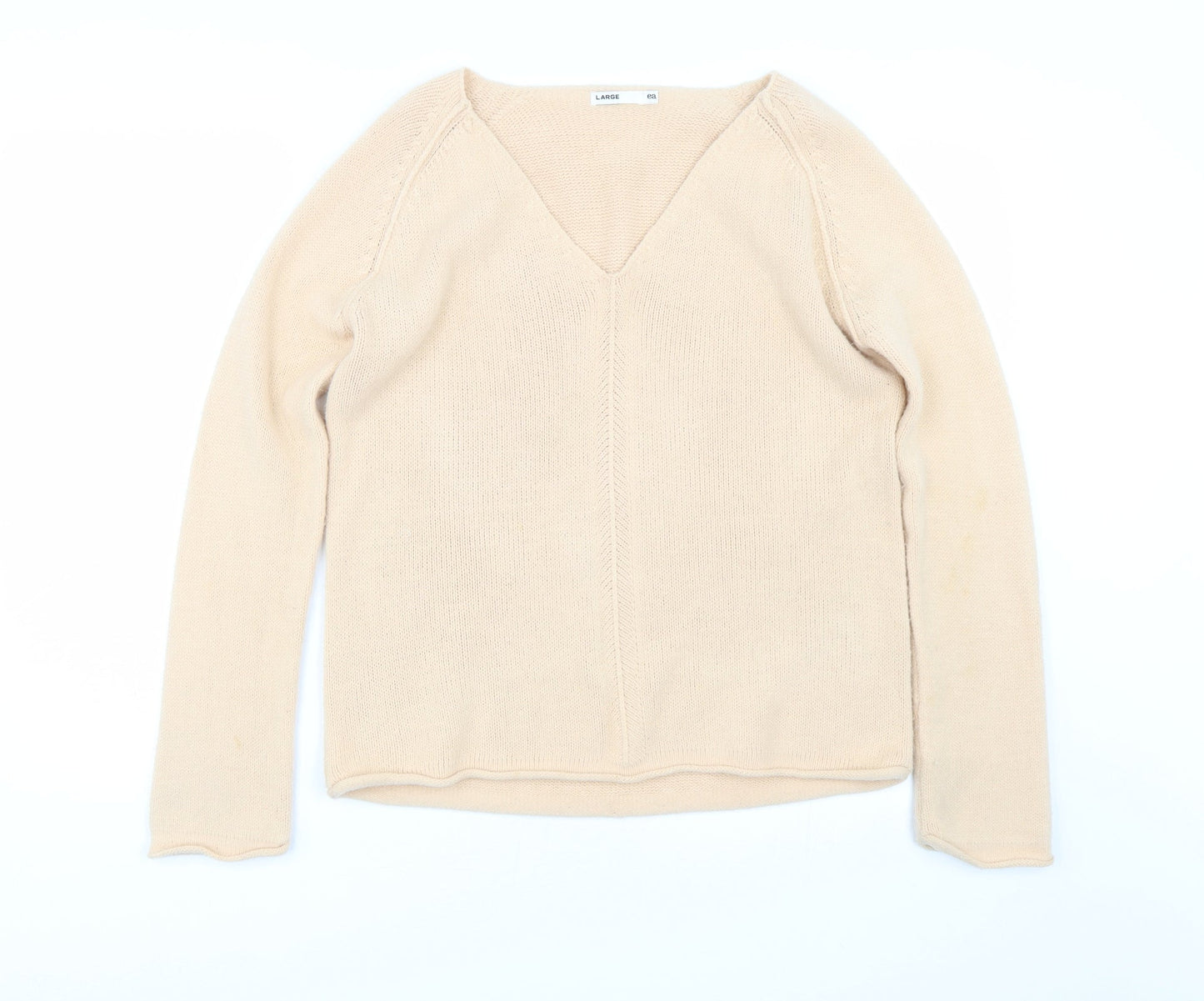EA Womens Beige   Pullover Jumper Size L