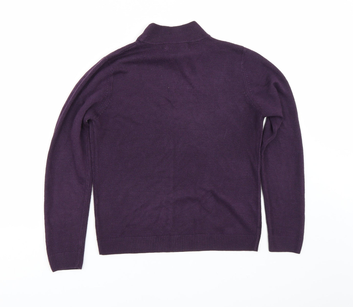 Pure & Natural Womens Purple   Pullover Jumper Size 10
