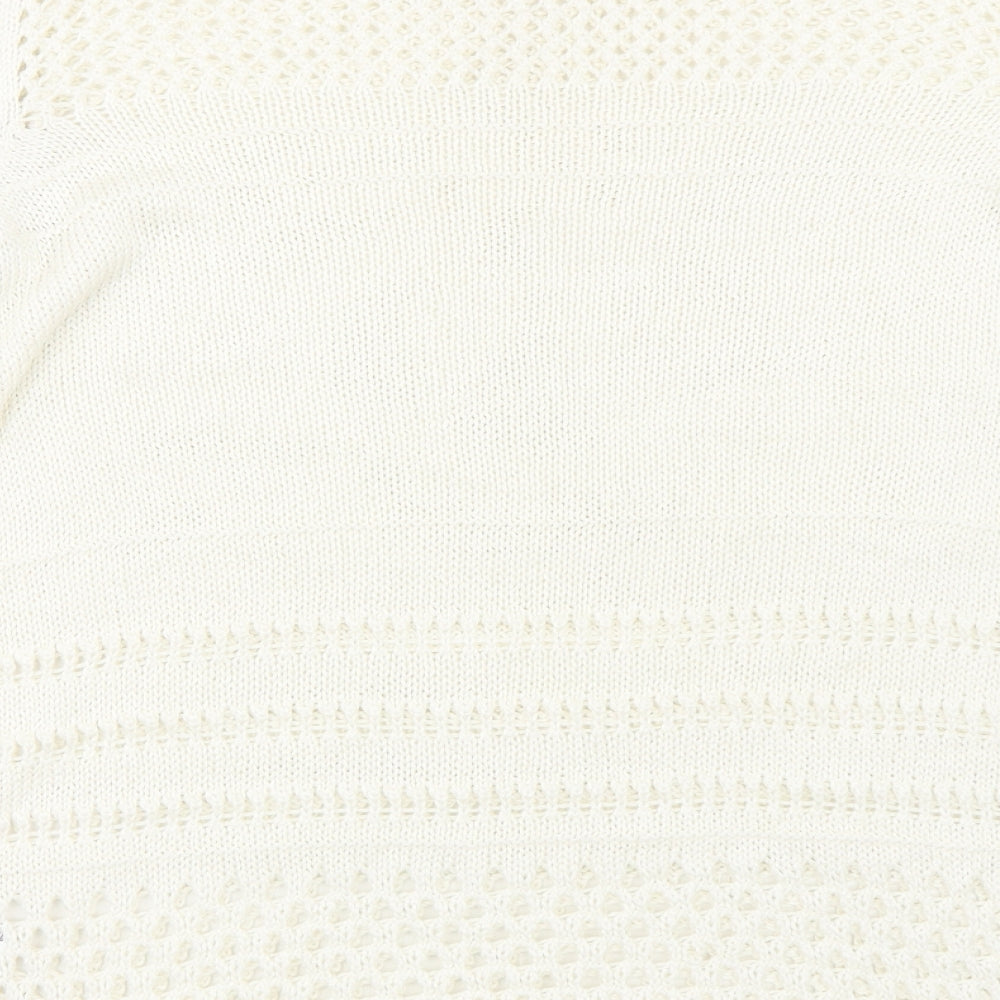 F&F Womens Beige   Pullover Jumper Size 12