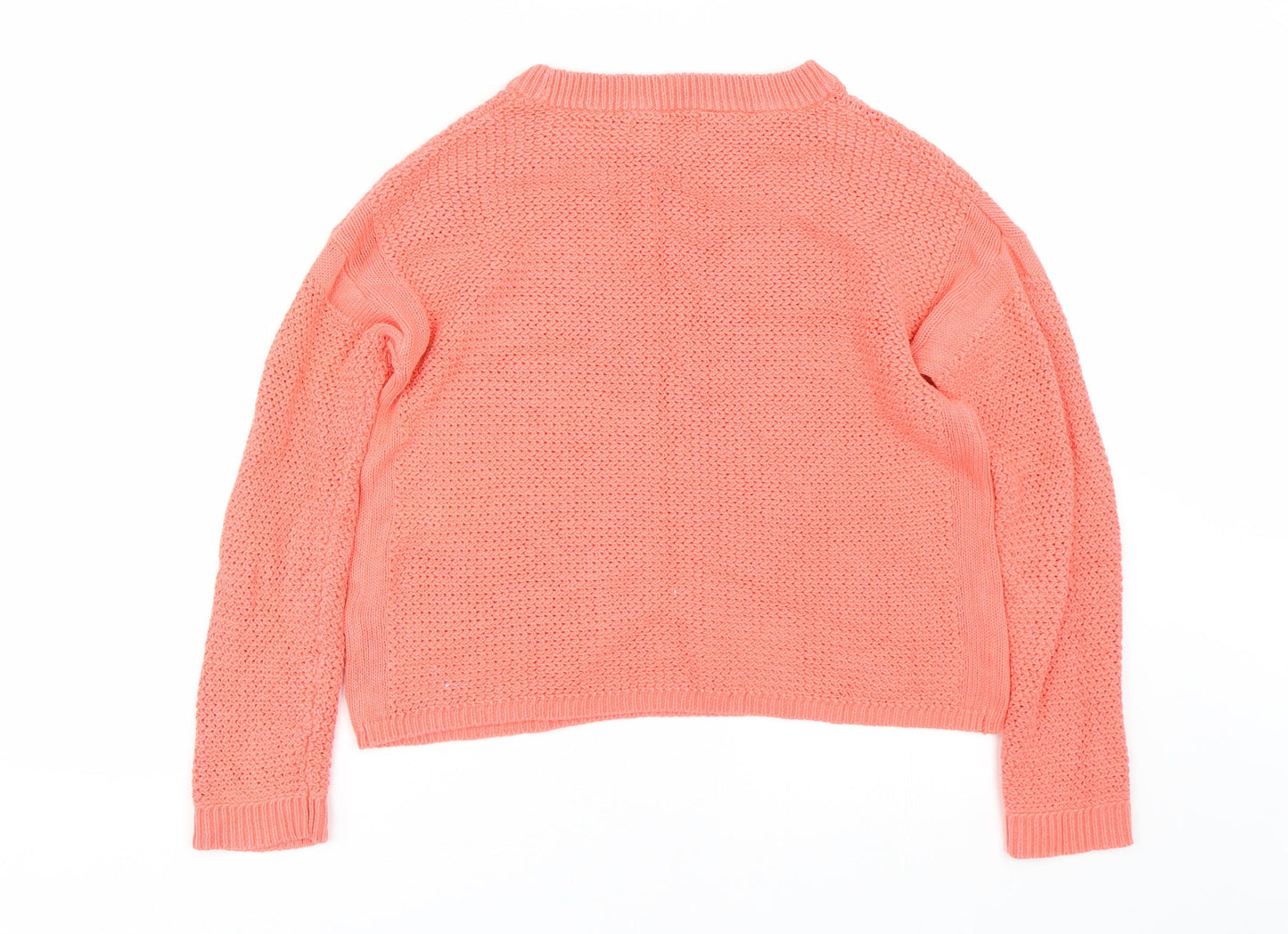 M&S Womens Pink   Pullover Jumper Size S