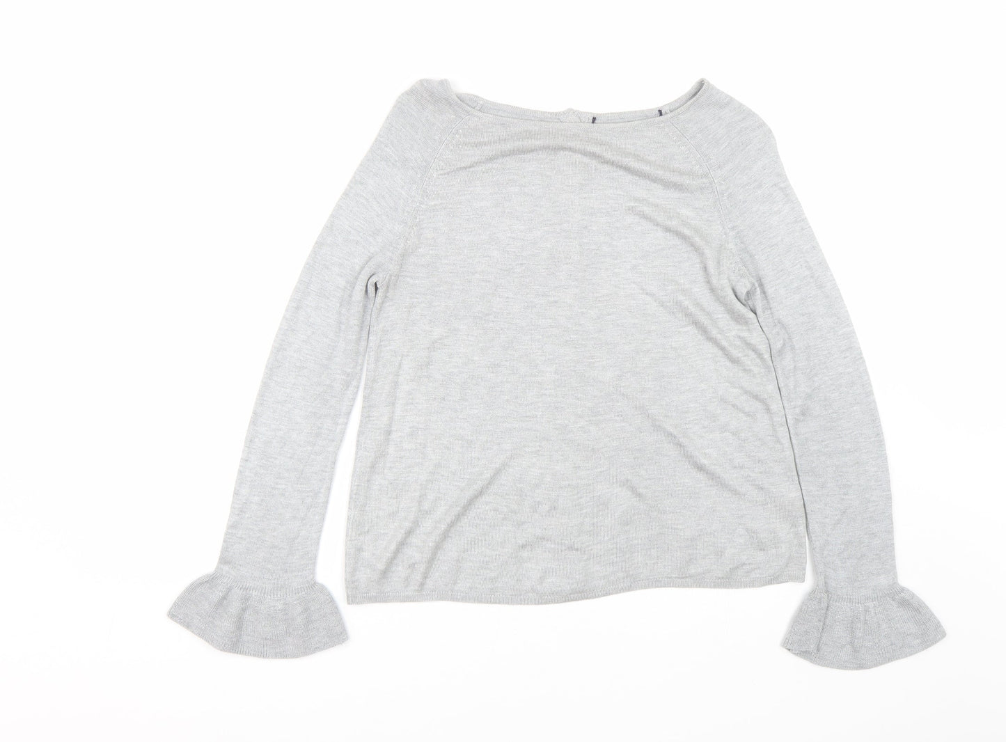 M&S Womens Grey   Cardigan Jumper Size 6