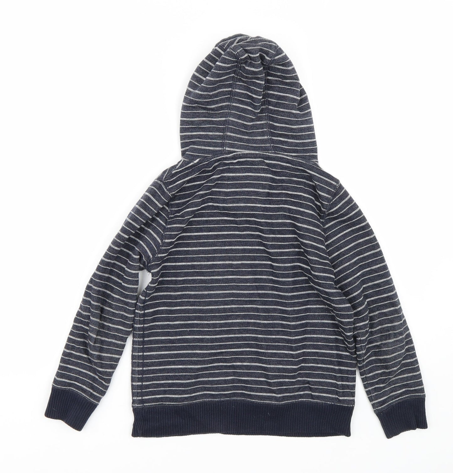 NEXT Boys Blue Spotted  Pullover Hoodie Size 8 Years