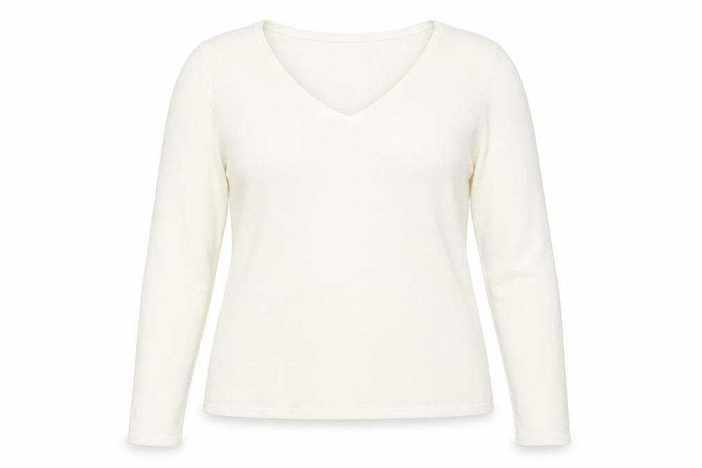Mackays Womens White Pullover Jumper Size XL