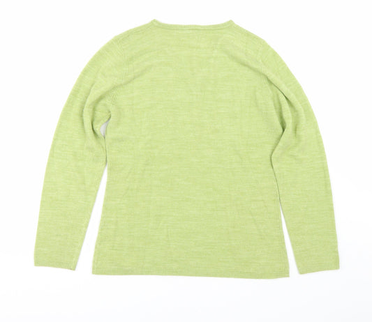 Mackays Womens Green   Pullover Jumper Size L