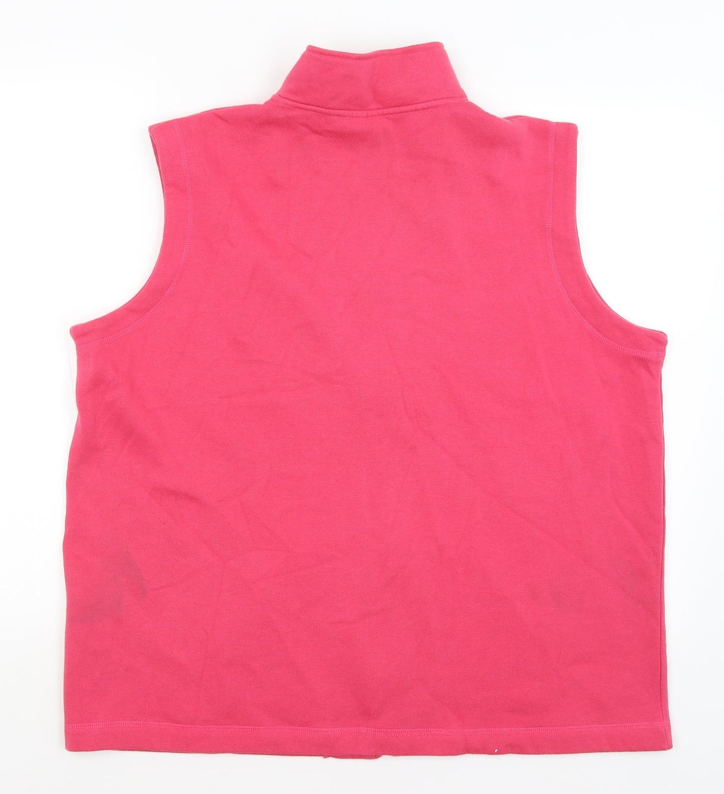 Classics Womens Pink   Vest Jumper Size 20